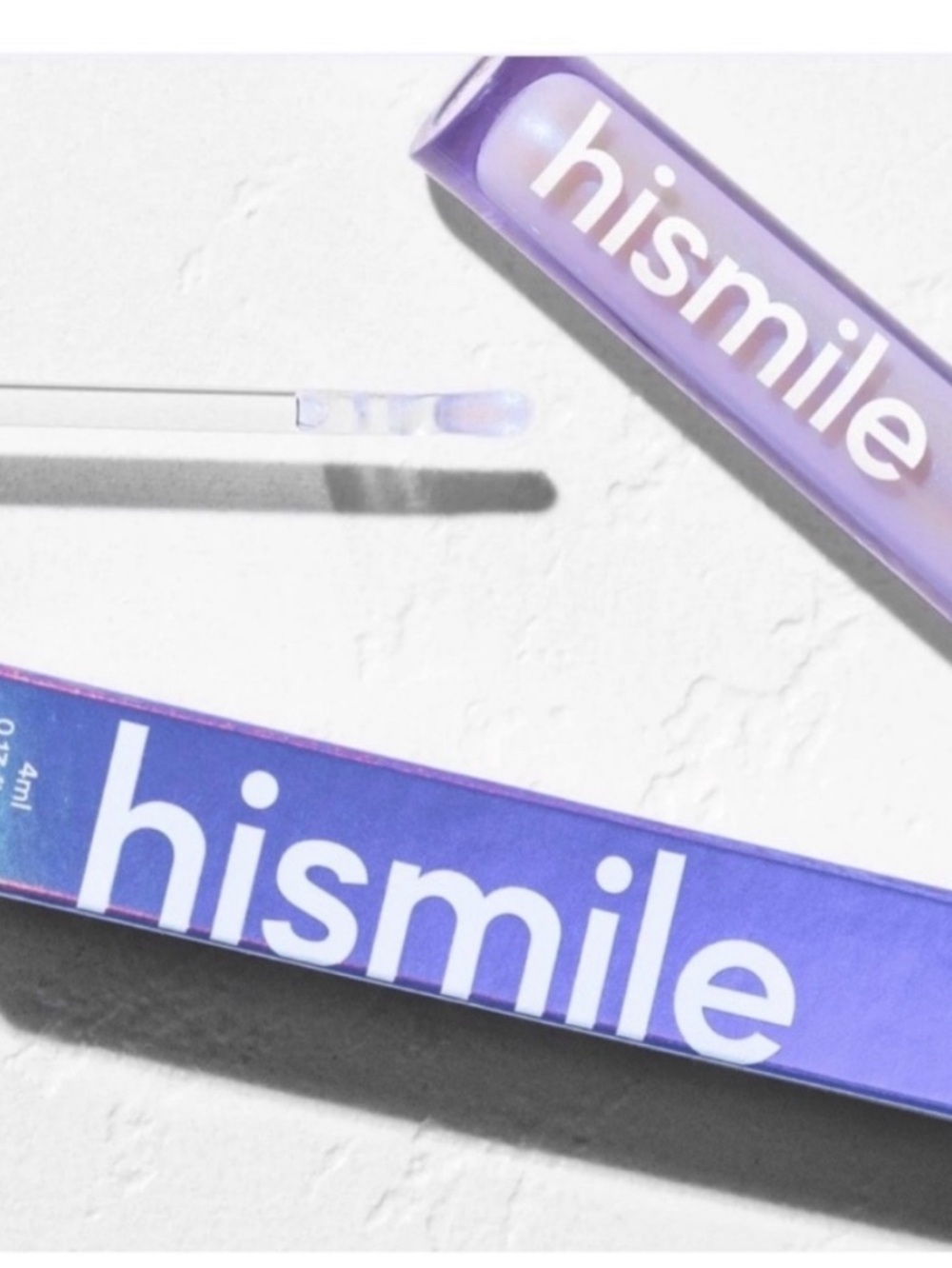 HISMILE Glostik Instant Whitening Wand -  Tooth Gloss Bundle of 2 NIB